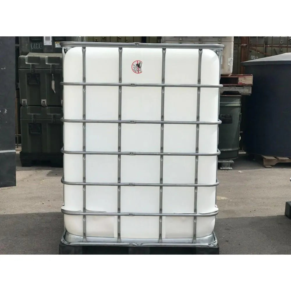 330 Gallon Rainwater Harvesting Container and Food Grade IBC Drinking Water