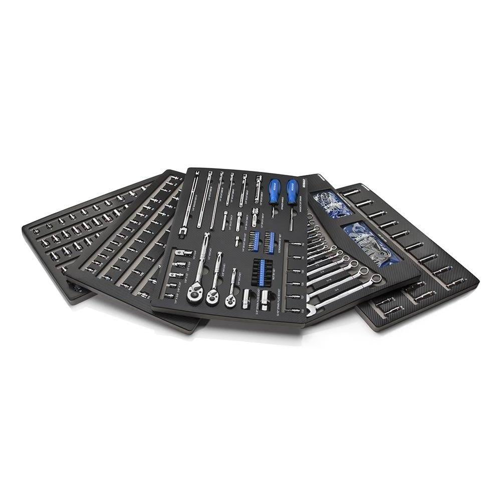 300-Piece Standard (SAE) and Metric Polished Chrome Mechanic's Tool Set