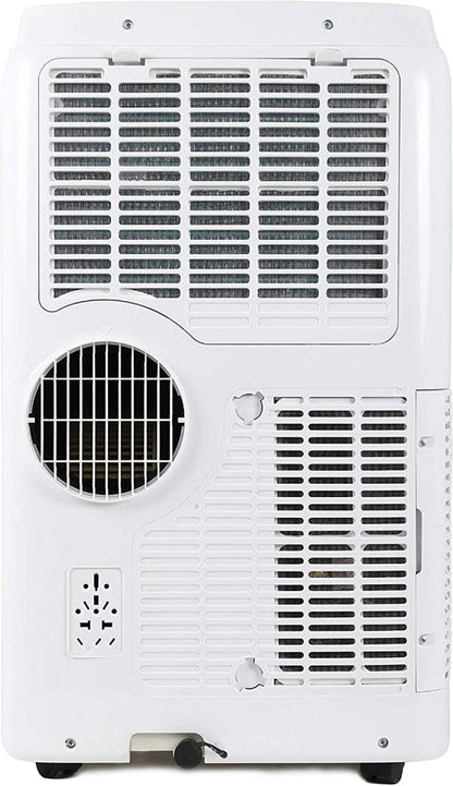 14,000 BTU Portable Air Conditioner with Heat and Remote Control, White