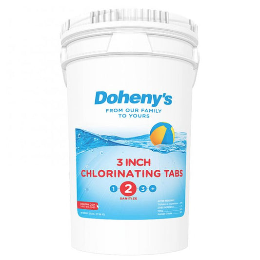 3 in Chlorine Tabs, 50 lb