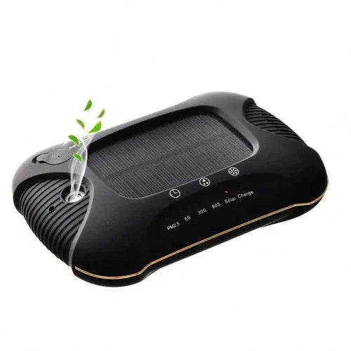 Air Purifier Aroma Diffuser Auto Mist Maker PM 2.5 Eliminator Car Air Purifier with Fresh Air Humidifier USB Air Purifier for Car with HEPA,White