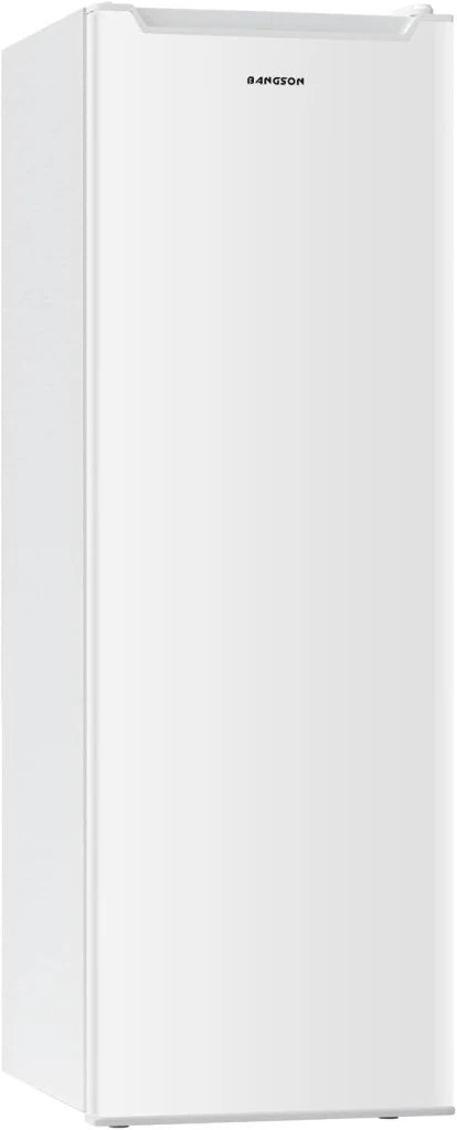 BANGSON Upright Freezer, 7.0 Cu.ft Stand Up Freezer, Convertible Upright Freezer/Refrigerator, Single Door for Kitchen,Garage, Office, Apartment, Silver