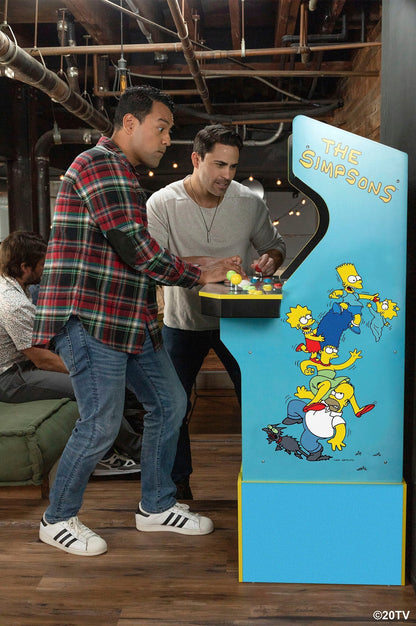Arcade1Up – The Simpsons 30th Edition Arcade with Stool and Tin – Multi