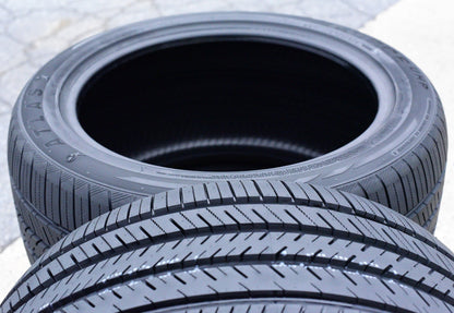 A pair of 2 (2) 255/40R20 101W XL A/S performance tires