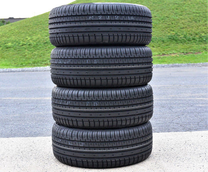 A set of four (four) 245/40R20 ZR 99Y XL A/S performance tires are available for: 2014-16 Chevrolet Impala LTZ, 2017-18 Chevrolet Impala LT