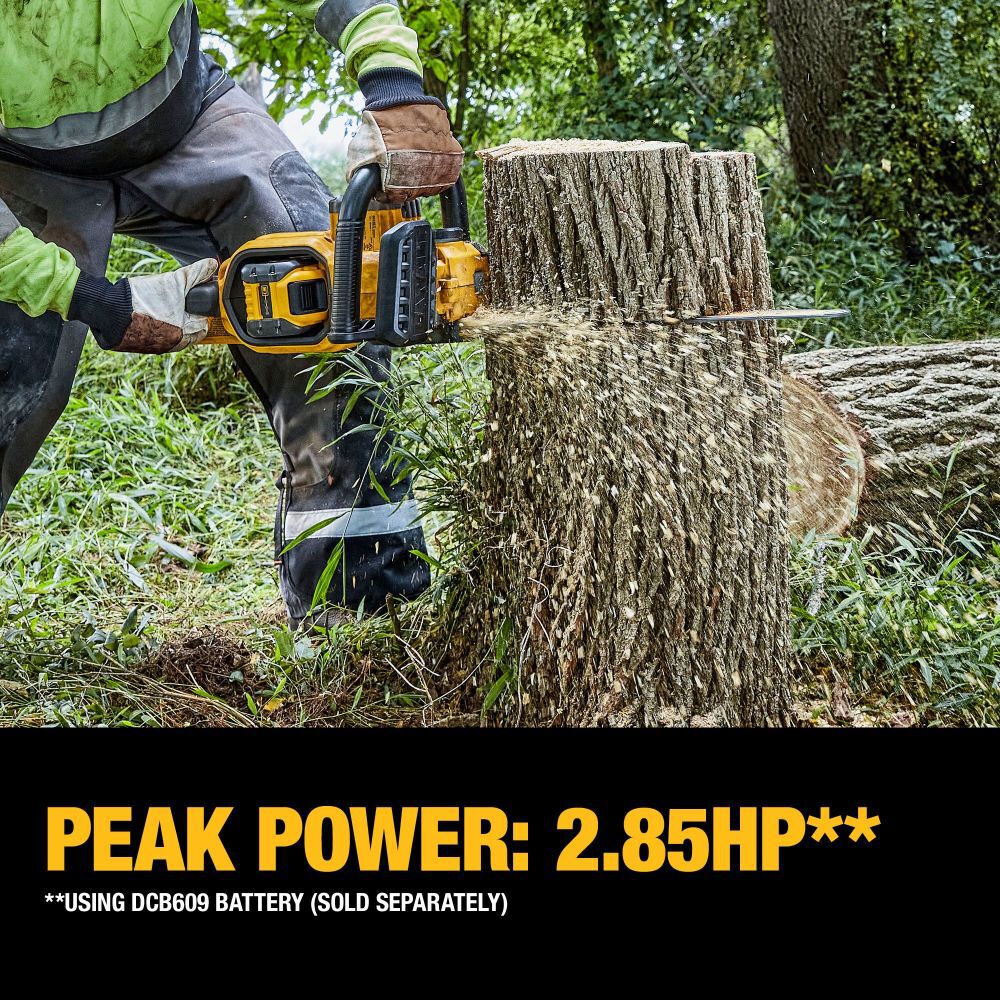 60V MAX Chainsaw 18′′ Brushless Cordless Kit DCCS672X1 from