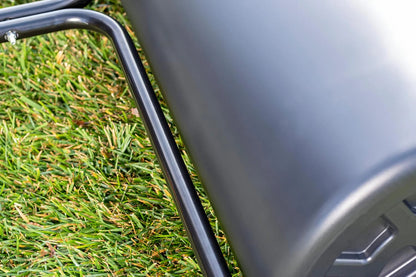 Agri-Fab 45-0604 18" x 48" Tow Behind Poly Lawn Roller 550 lbs Weight with Water, Poly Drum and Steel Frame, with Plug. Designed for Lawn and Garden Tractors