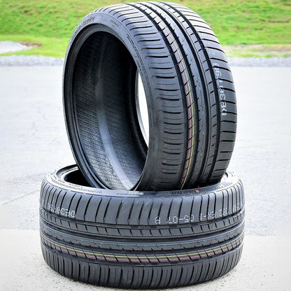 A pair of 2 (2 275/35R20 102Y ZR XL A/S performance tires fit: 2005 Bentley Continental GT, 2006-07 Bentley Continental Flying Spur