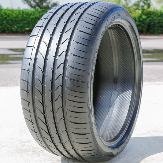 A set of 4 (quad) 255/35R20 97Y XL high performance tyres suitable for: 2007-10 Mercedes-Benz S550 4Matic, 2017-18 Audi Q3 Technik