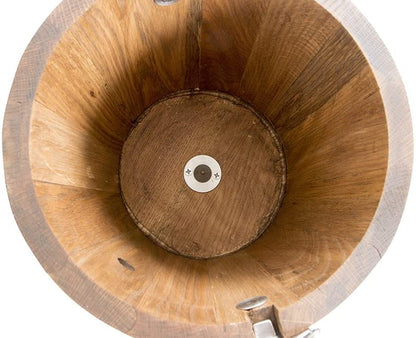 6 qt Country Ice Cream Maker Classic Wooden Tub Hand Crank