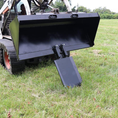 Attachments Clamp-On Quick Spade Combo 45" x 18" Dig Footings, Trenches, and Stump Removal