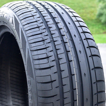 A pair of 2(2) 225/40R20 101W XL AS A/S performance tires