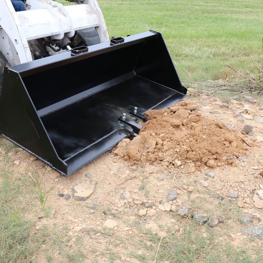 Attachments Clamp-On Quick Spade Combo 45" x 18" Dig Footings, Trenches, and Stump Removal