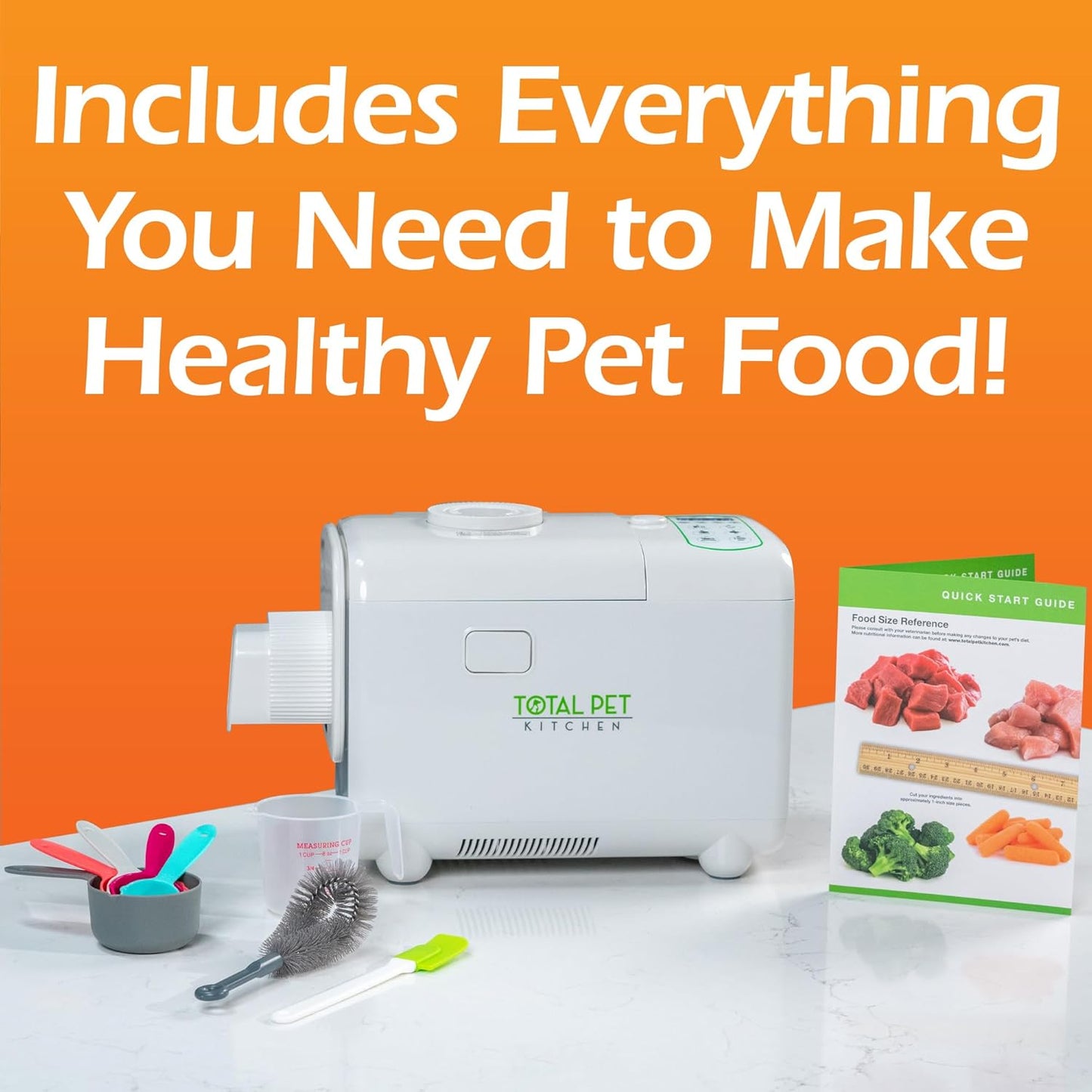 All-in-One Pet Food Maker Multicooker, 4.5 Quart, Mix & Dispense