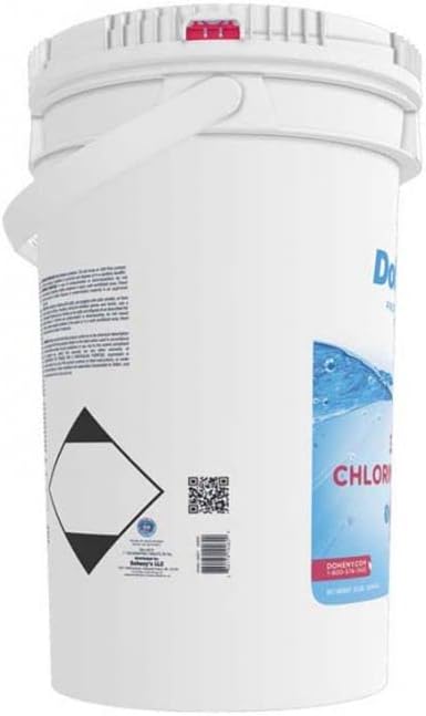 3 Inch Stabilized Chlorine Tablets | Pro-Grade Pool Sanitizer, Long Lasting, Slow Dissolving, 99% Pure Tri-Chlor, Individually Wrapped - 50lb