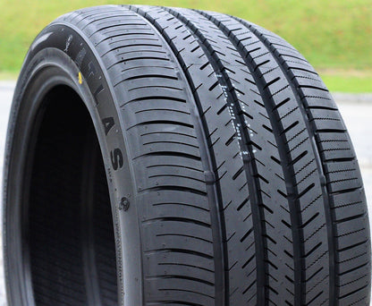 A pair of 2 (2) 255/40R20 101W XL A/S performance tires